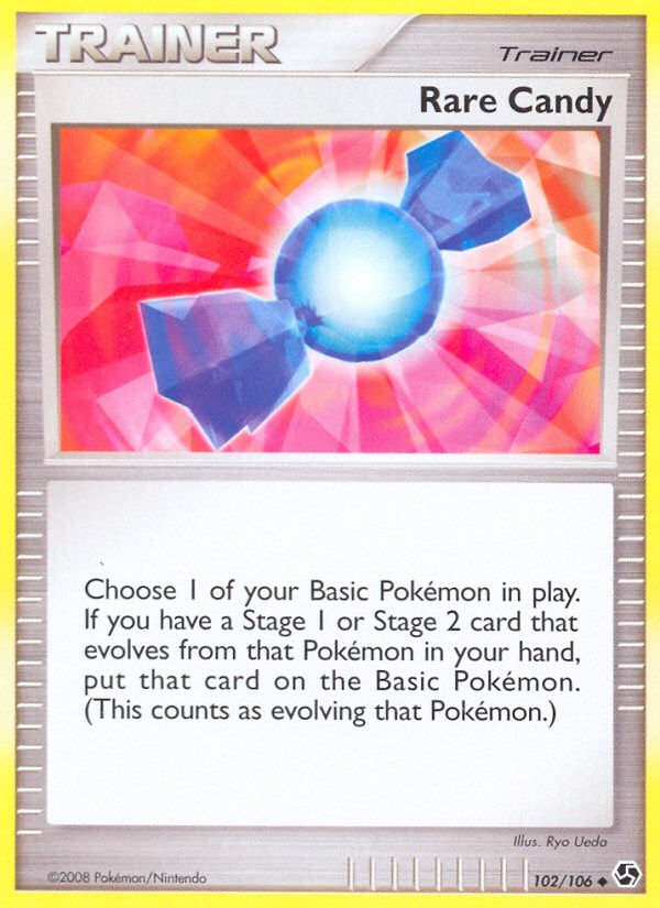 Rare Candy – Great Encounters 102/106 Pokémon card