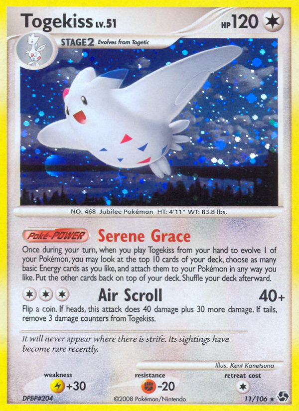 Togekiss – Great Encounters 11/106 Pokémon card
