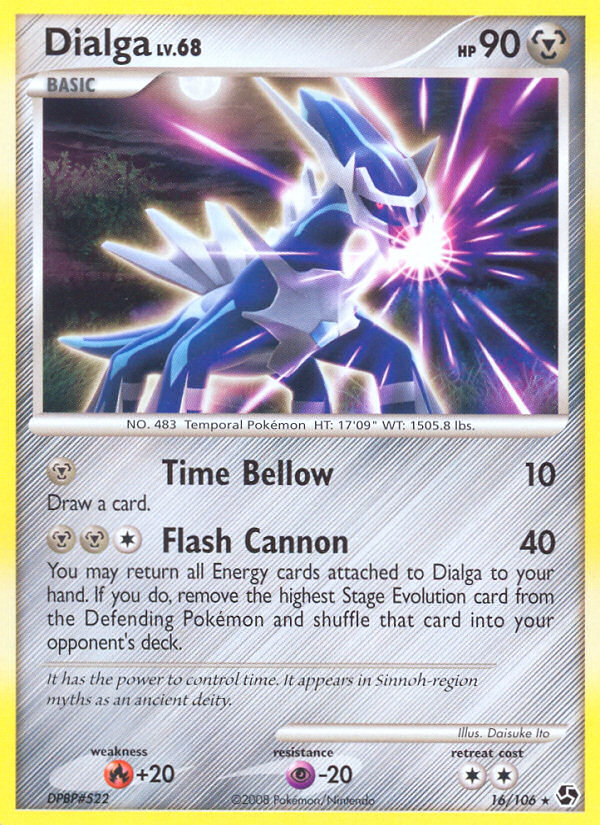 Dialga – Great Encounters 16/106 Pokémon card