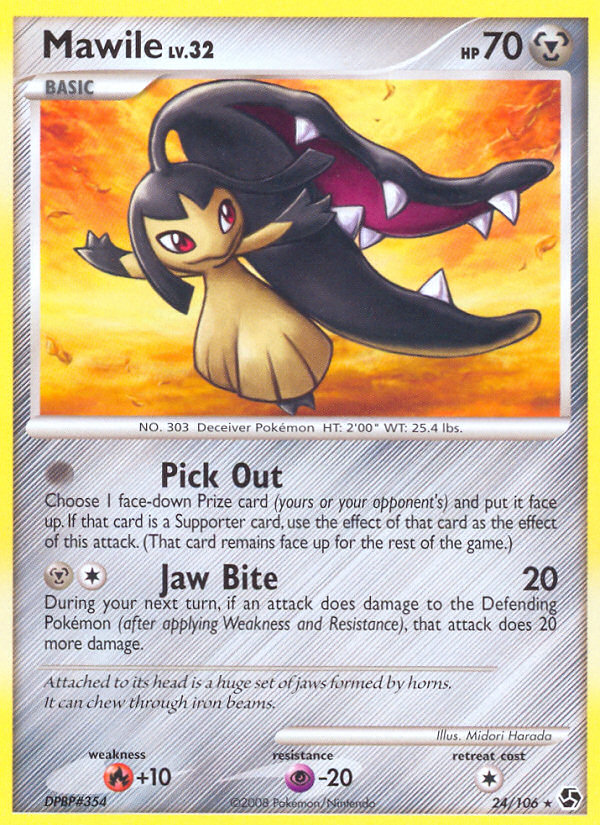 Mawile – Great Encounters 24/106 Pokémon card