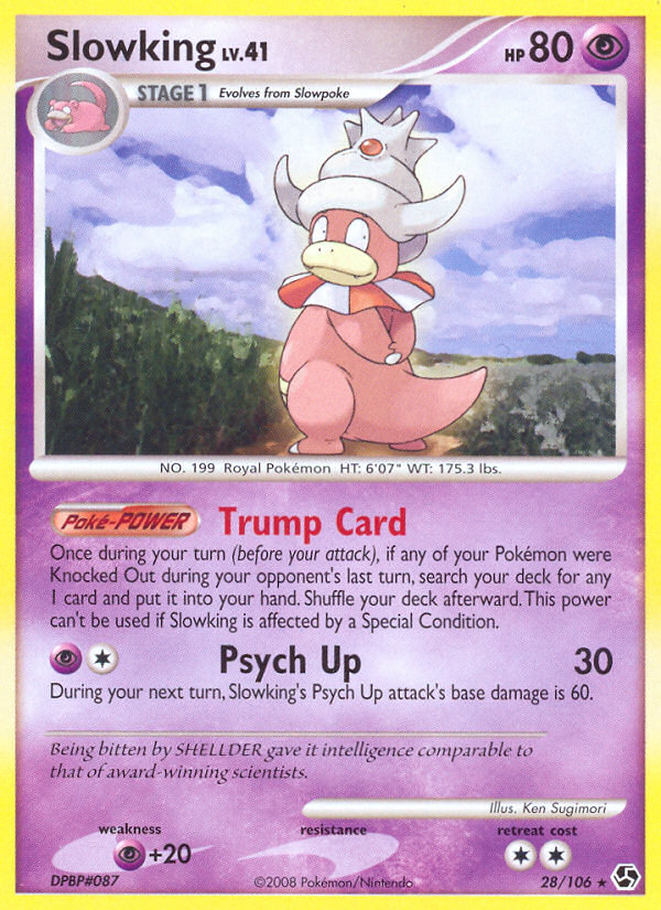 Slowking – Great Encounters 28/106 Pokémon card