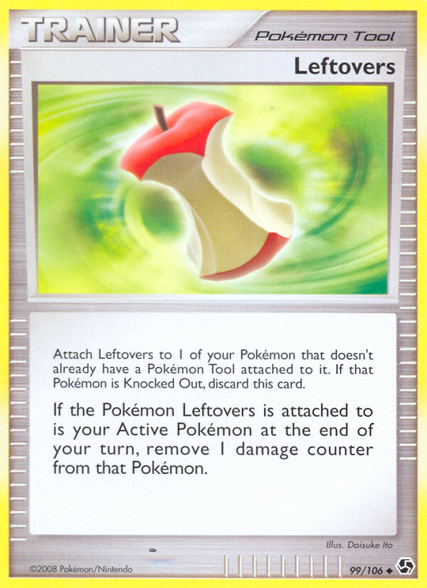 Leftovers – Great Encounters 99/106 Pokémon card