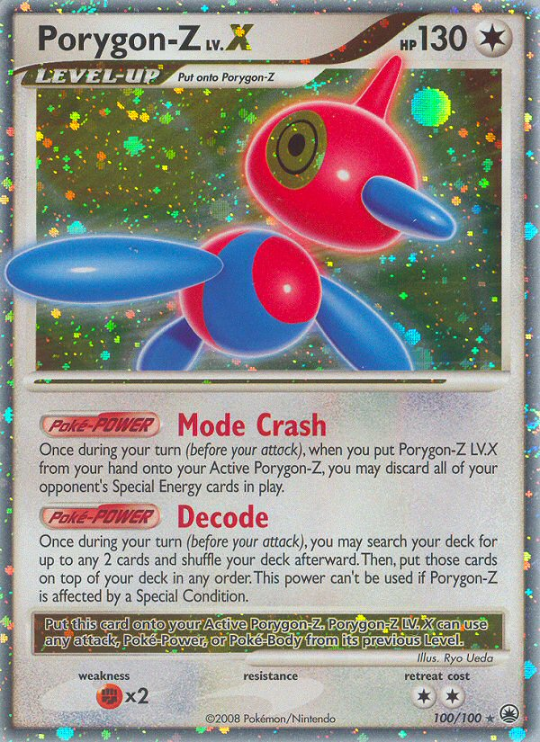 Porygon-Z LV.X – Majestic Dawn 100/100 Pokémon card