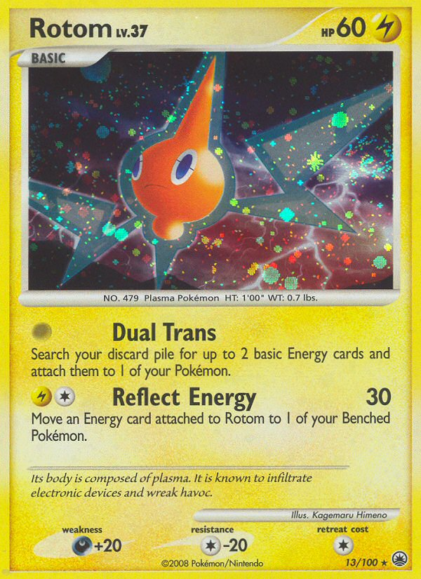 Rotom – Majestic Dawn 13/100 Pokémon card
