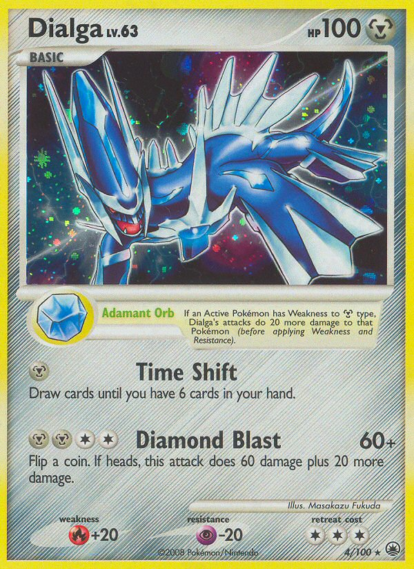 Dialga – Majestic Dawn 4/100 Pokémon card