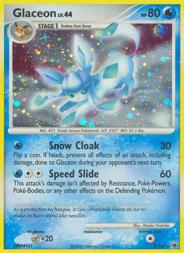 Glaceon – Majestic Dawn 5/100 Pokémon card