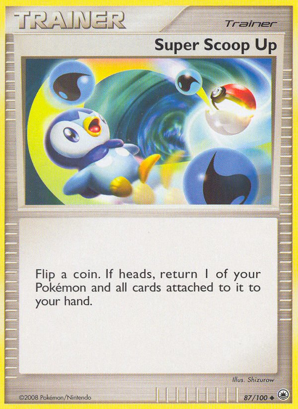 Super Scoop Up – Majestic Dawn 87/100 Pokémon card