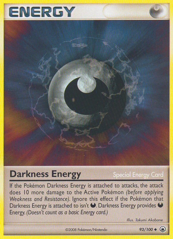 Darkness Energy – Majestic Dawn 93/100 Pokémon card