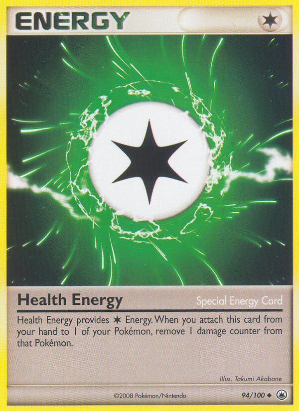 Health Energy – Majestic Dawn 94/100 Pokémon card