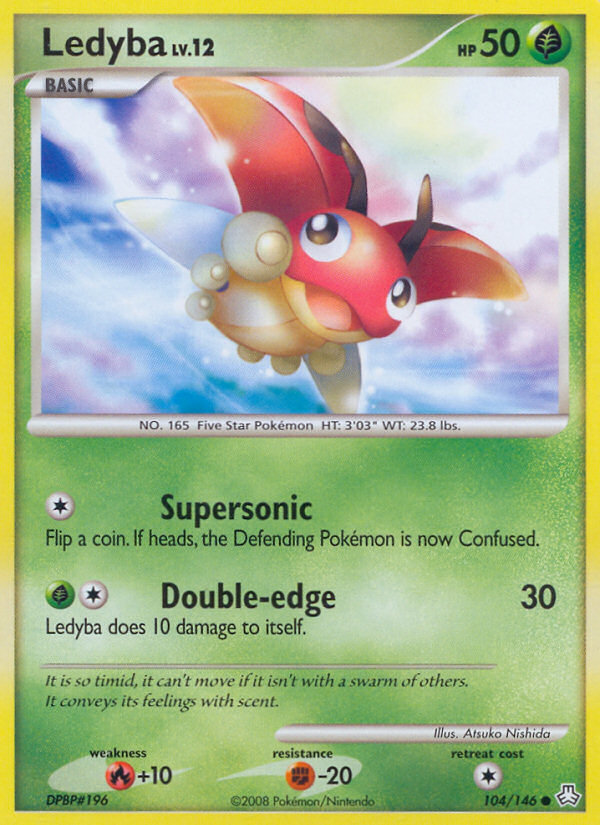 Ledyba – Legends Awakened 104/146 Pokémon card