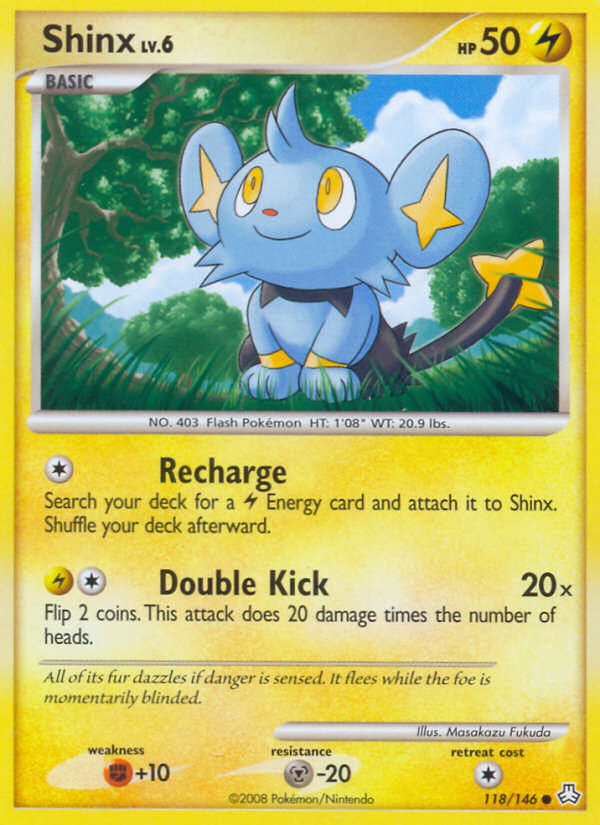 Shinx – Legends Awakened 118/146 Pokémon card