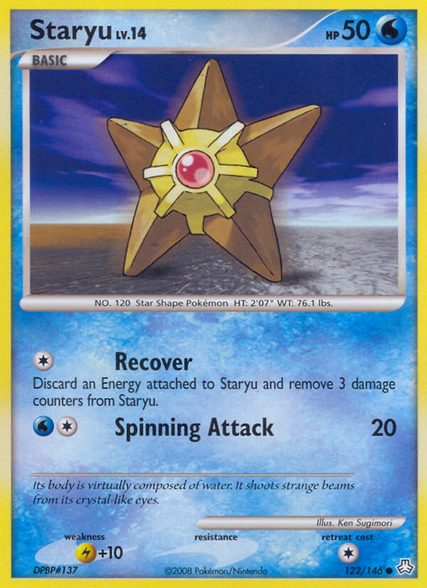 Staryu – Legends Awakened 122/146 Pokémon card