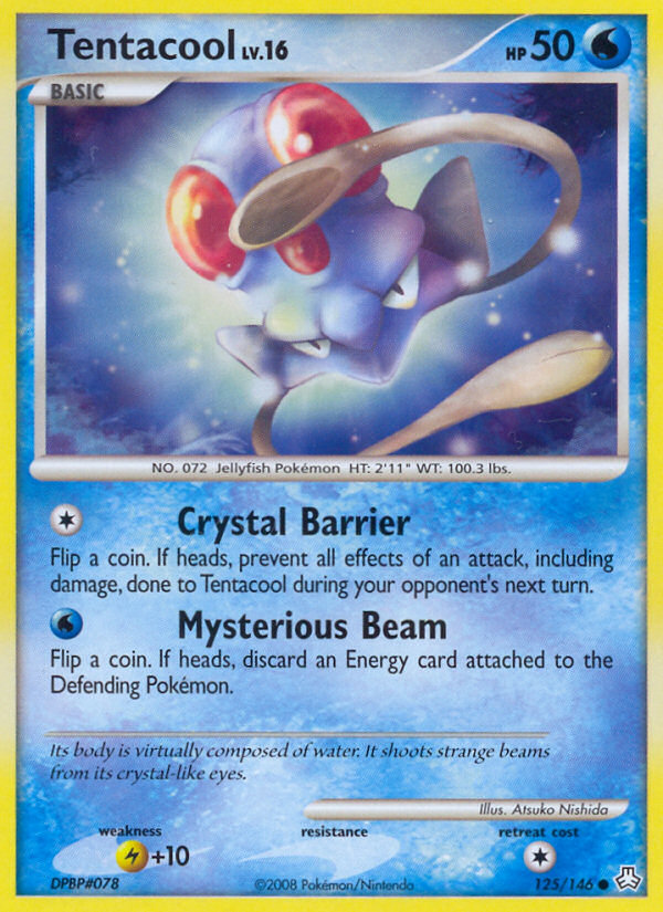 Tentacool – Legends Awakened 125/146 Pokémon card