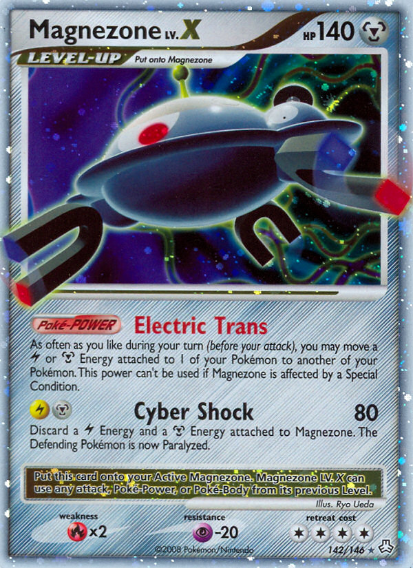 Magnezone LV.X – Legends Awakened 142/146 Pokémon card