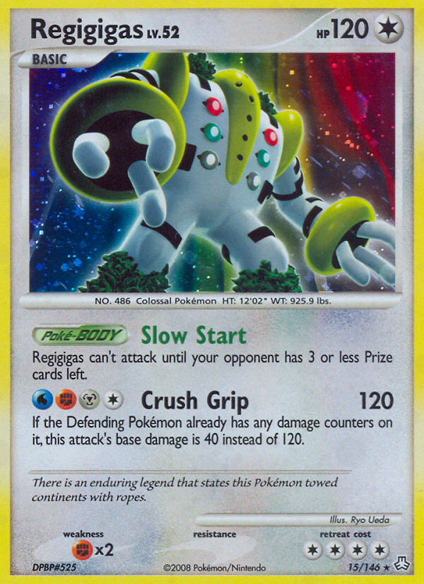Regigigas – Legends Awakened 15/146 Pokémon card