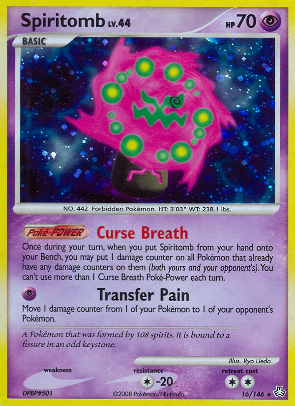 Spiritomb – Legends Awakened 16/146 Pokémon card