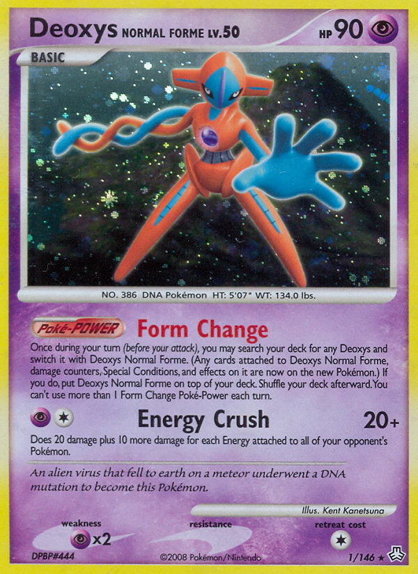 Deoxys Normal Forme – Legends Awakened 1/146 Pokémon card
