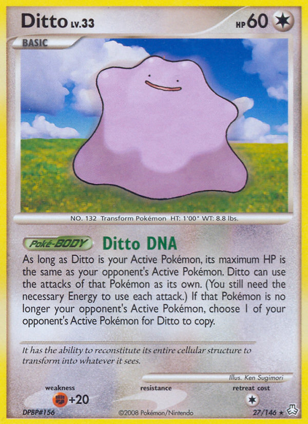 Ditto – Legends Awakened 27/146 Pokémon card