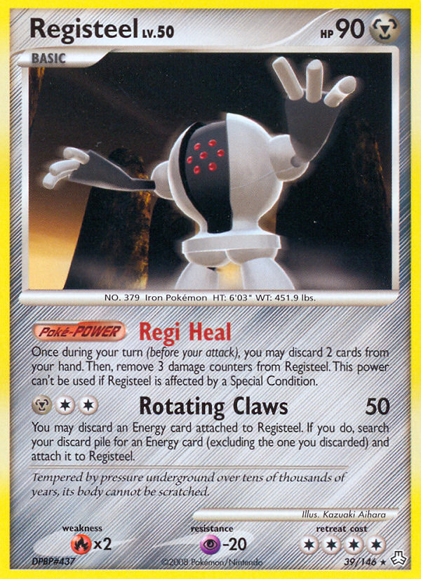 Registeel – Legends Awakened 39/146 Pokémon card
