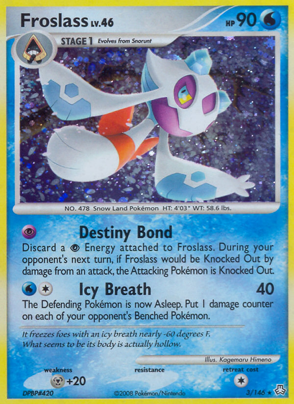 Froslass – Legends Awakened 3/146 Pokémon card