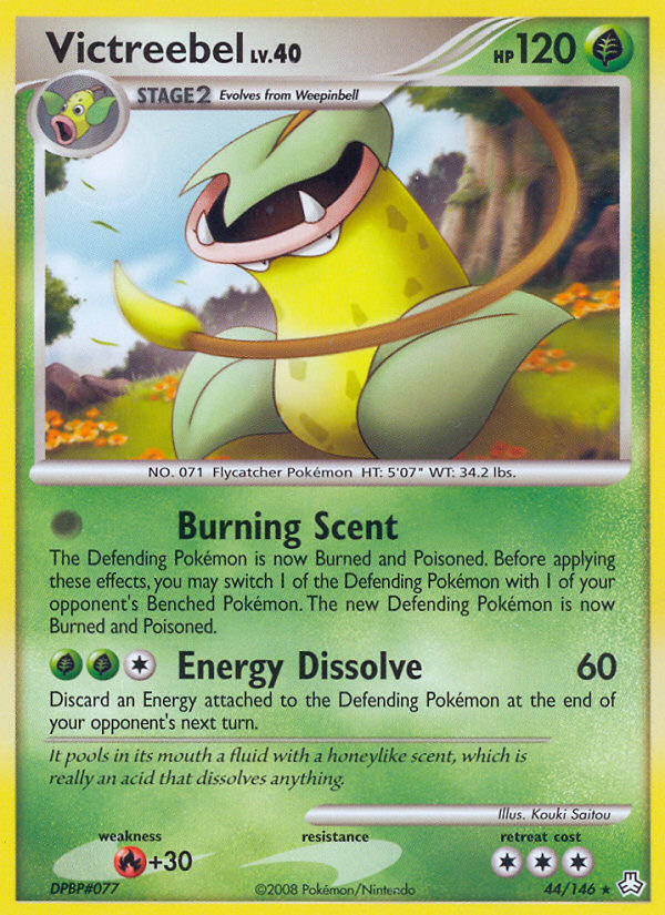 Victreebel – Legends Awakened 44/146 Pokémon card