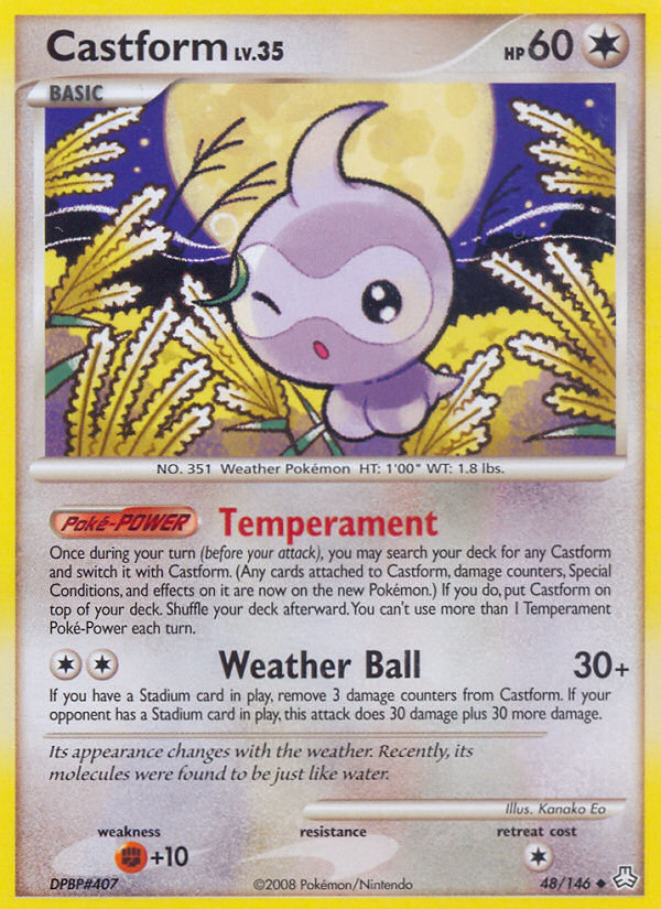 Castform – Legends Awakened 48/146 Pokémon card