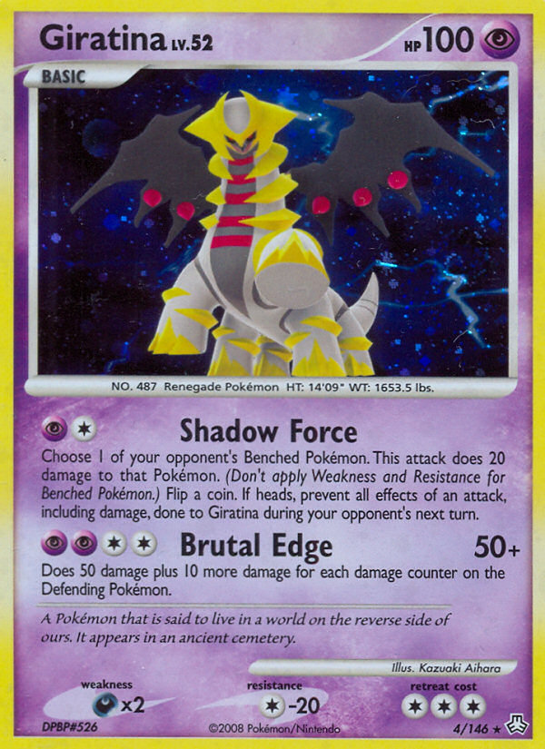 Giratina – Legends Awakened 4/146 Pokémon card
