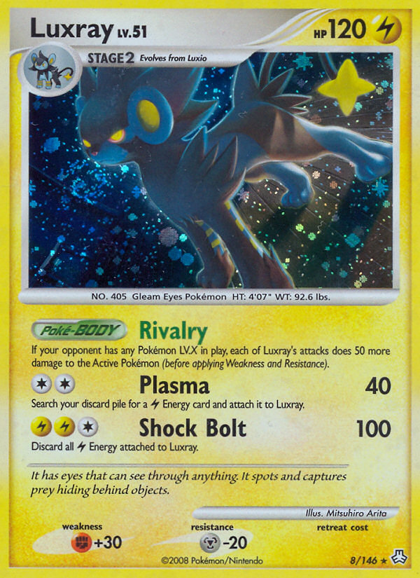 Luxray – Legends Awakened 8/146 Pokémon card