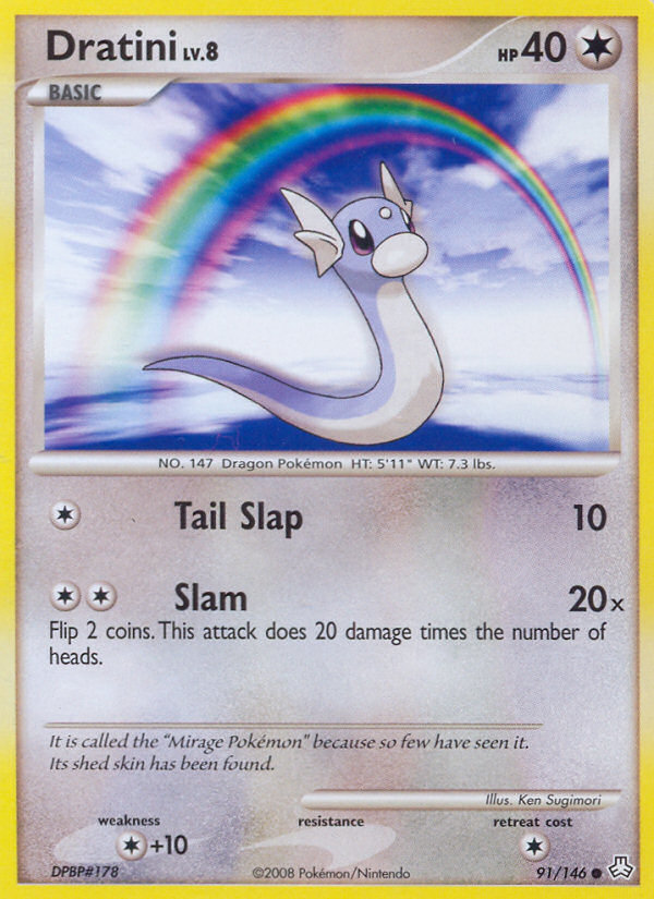 Dratini – Legends Awakened 91/146 Pokémon card