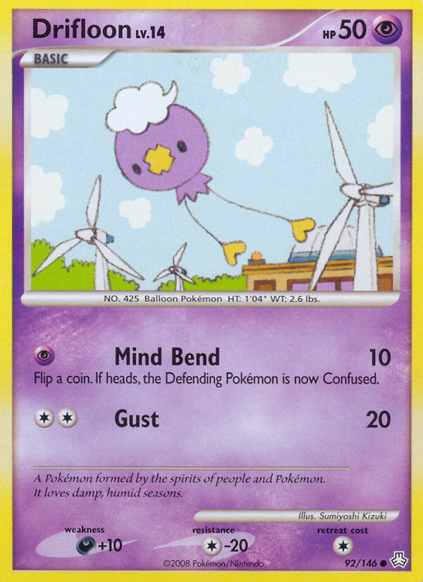 Drifloon – Legends Awakened 92/146 Pokémon card