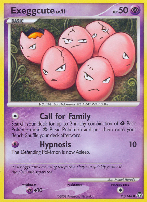 Exeggcute – Legends Awakened 93/146 Pokémon card