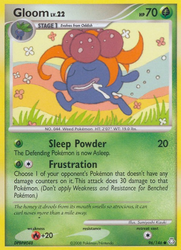 Gloom – Legends Awakened 96/146 Pokémon card