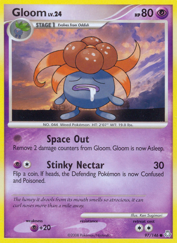 Gloom – Legends Awakened 97/146 Pokémon card