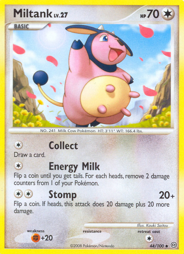 Miltank – Stormfront 44/100 Pokémon card