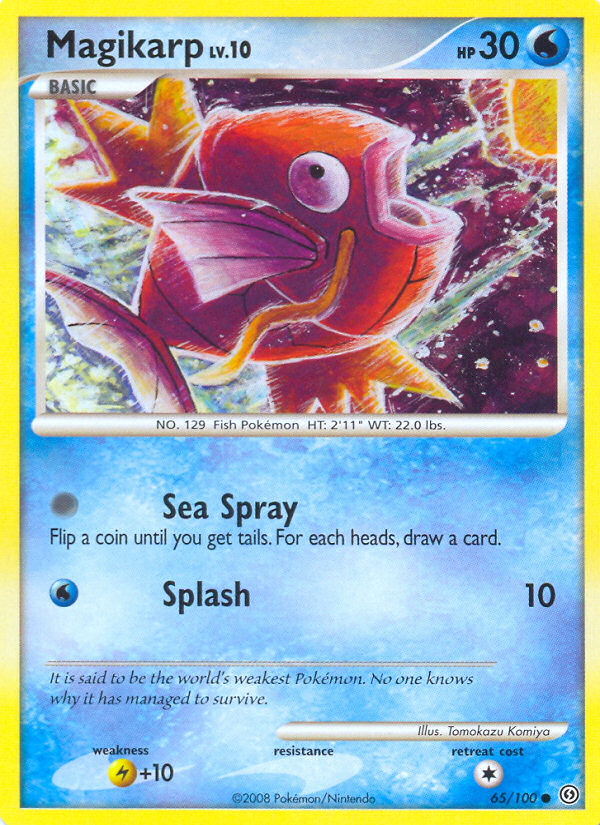 Magikarp – Stormfront 65/100 Pokémon card