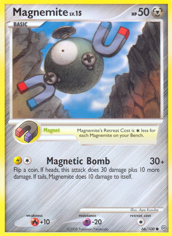 Magnemite – Stormfront 66/100 Pokémon card
