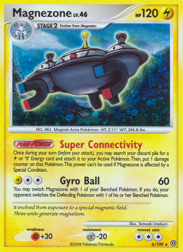 Magnezone – Stormfront 6/100 Pokémon card