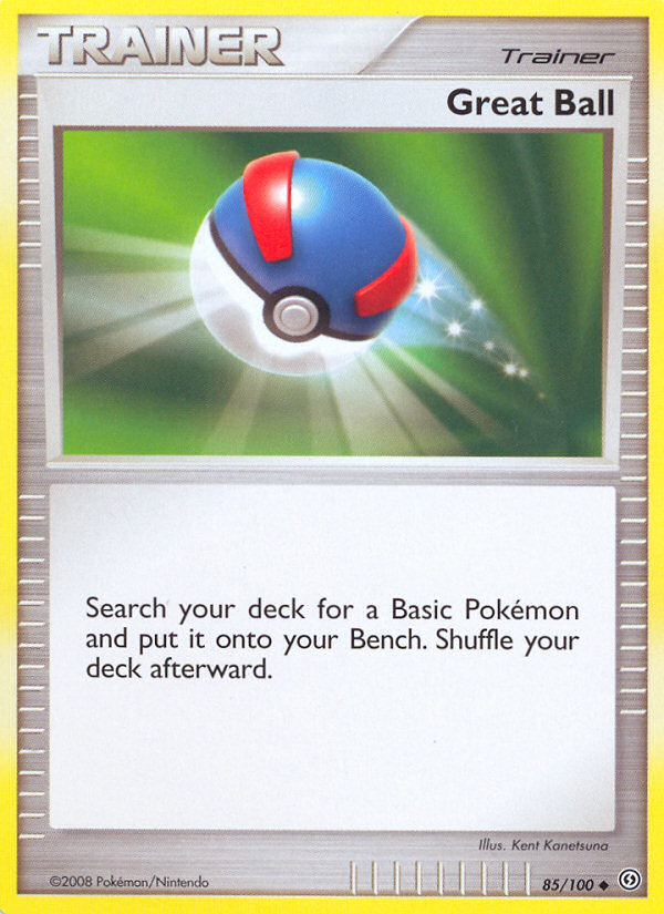 Great Ball – Stormfront 85/100 Pokémon card