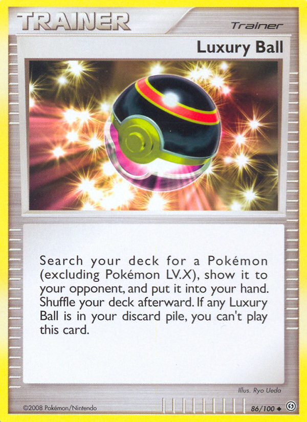 Luxury Ball – Stormfront 86/100 Pokémon card