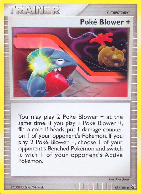 Poké Blower + – Stormfront 88/100 Pokémon card