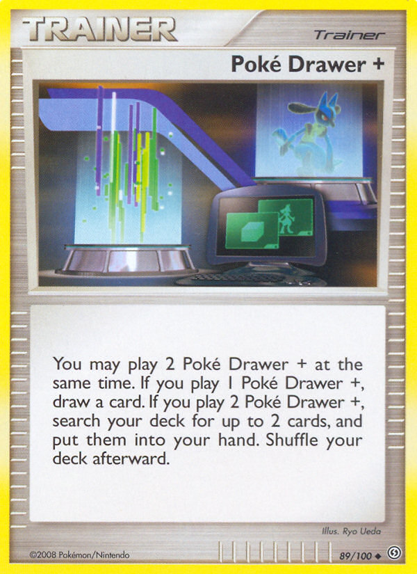 Poké Drawer + – Stormfront 89/100 Pokémon card