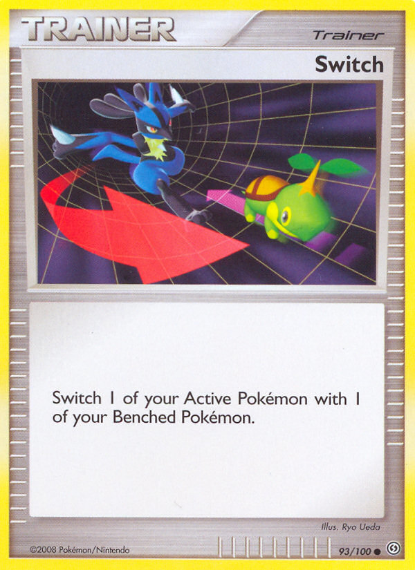 Switch – Stormfront 93/100 Pokémon card