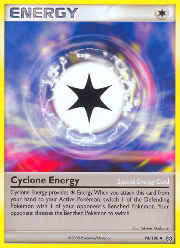 Cyclone Energy – Stormfront 94/100 Pokémon card