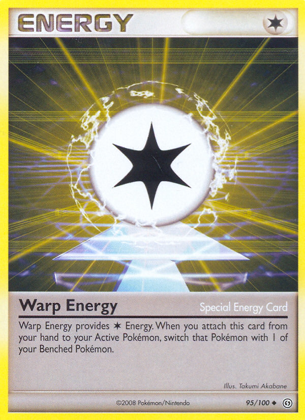 Warp Energy – Stormfront 95/100 Pokémon card