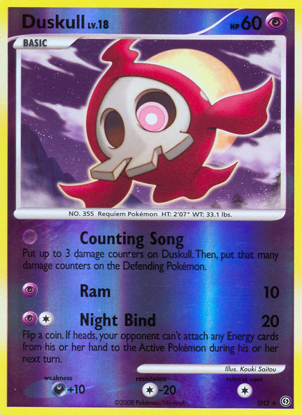 Duskull – Stormfront SH2 Pokémon card