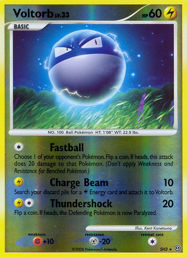 Voltorb – Stormfront SH3 Pokémon card
