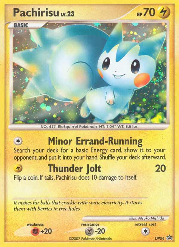 Pachirisu – DP Black Star Promos DP04 Pokémon card