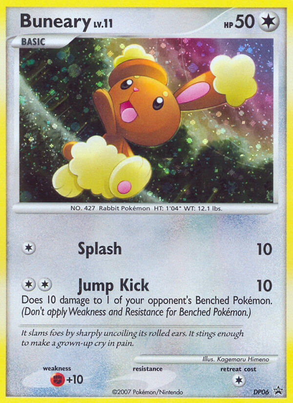 Buneary – DP Black Star Promos DP06 Pokémon card