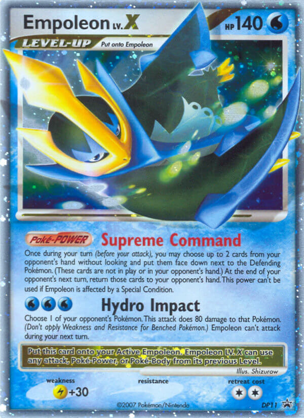 Empoleon LV.X – DP Black Star Promos DP11 Pokémon card