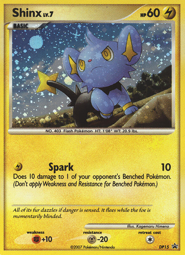 Shinx – DP Black Star Promos DP15 Pokémon card